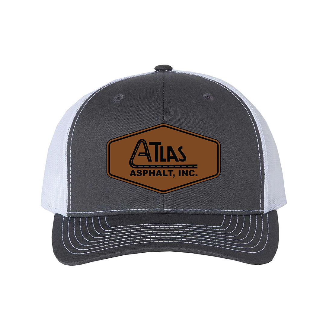 Richardson 112 Snapback Patch Trucker Cap - Atlas