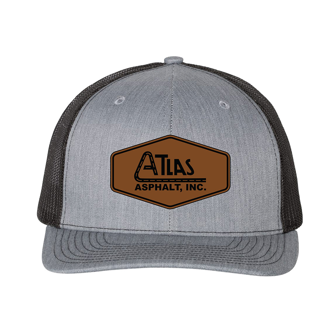 Richardson 112 Snapback Patch Trucker Cap - Atlas