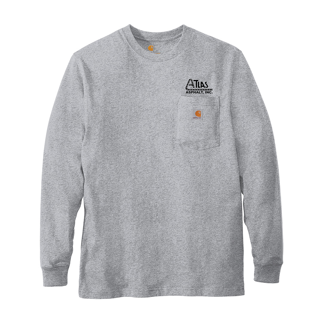 Carhartt Workwear Pocket Long Sleeve T-Shirt - Atlas