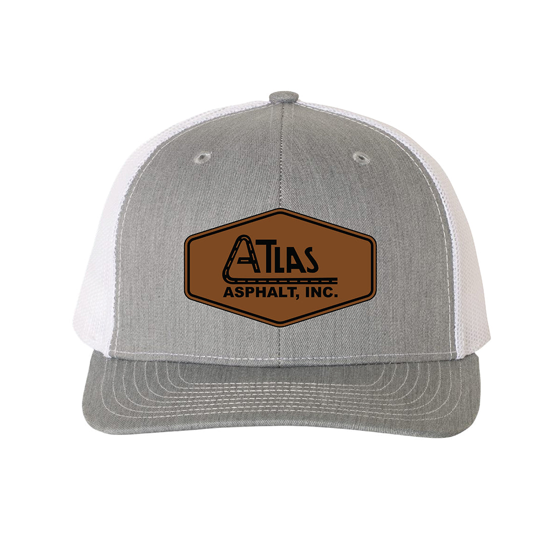 Richardson 112 Snapback Patch Trucker Cap - Atlas