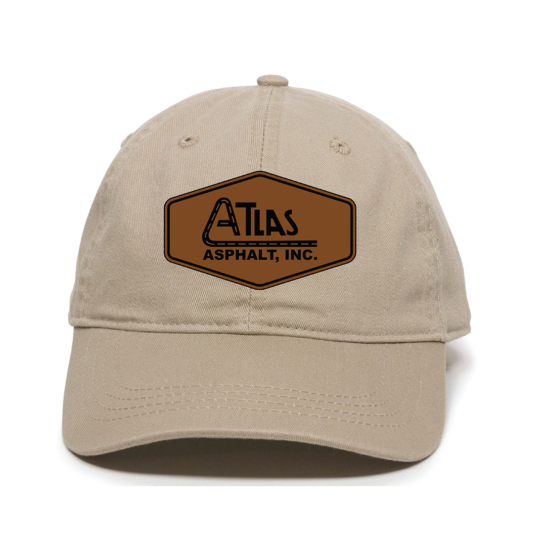 Outdoor Cap Garment Washed Cotton Twill Patch Hat - Atlas