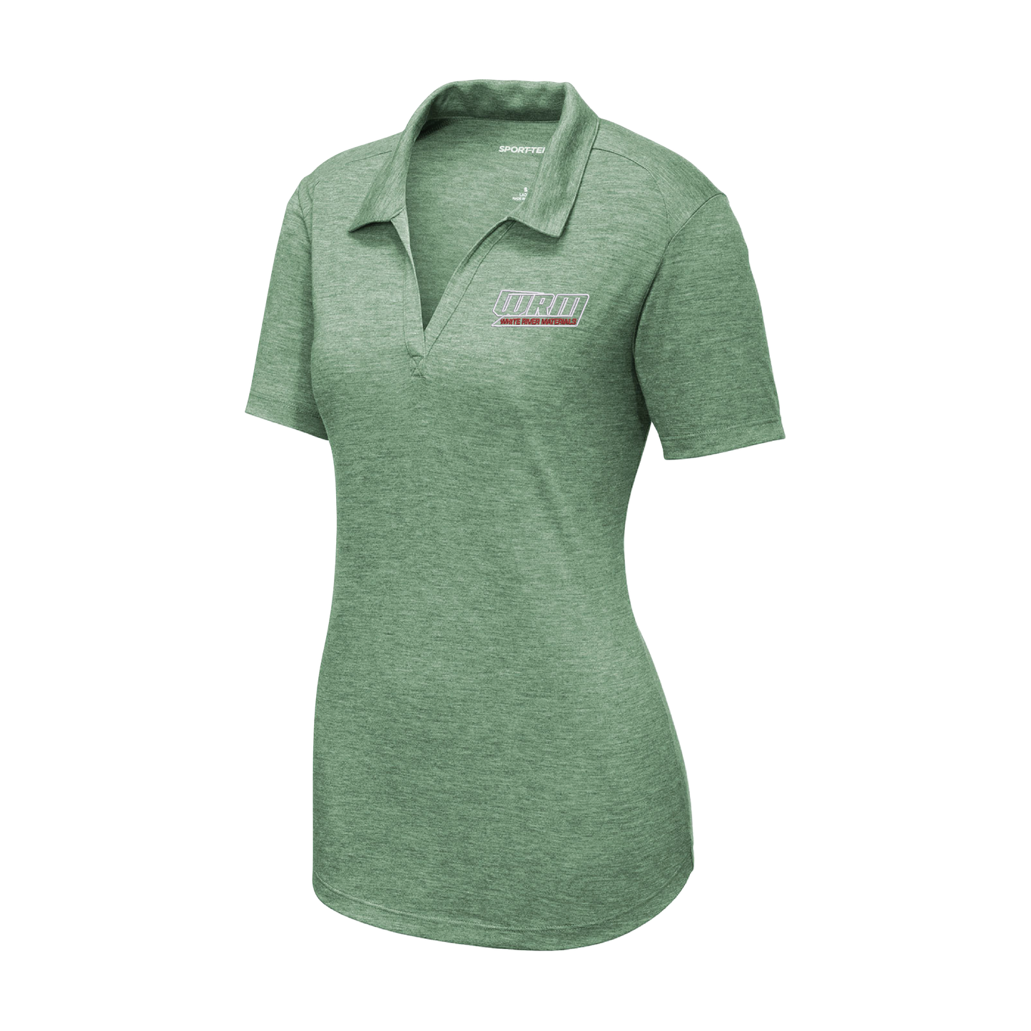 Sport-Tek Ladies PosiCharge  Tri-Blend Wicking Polo - WRM