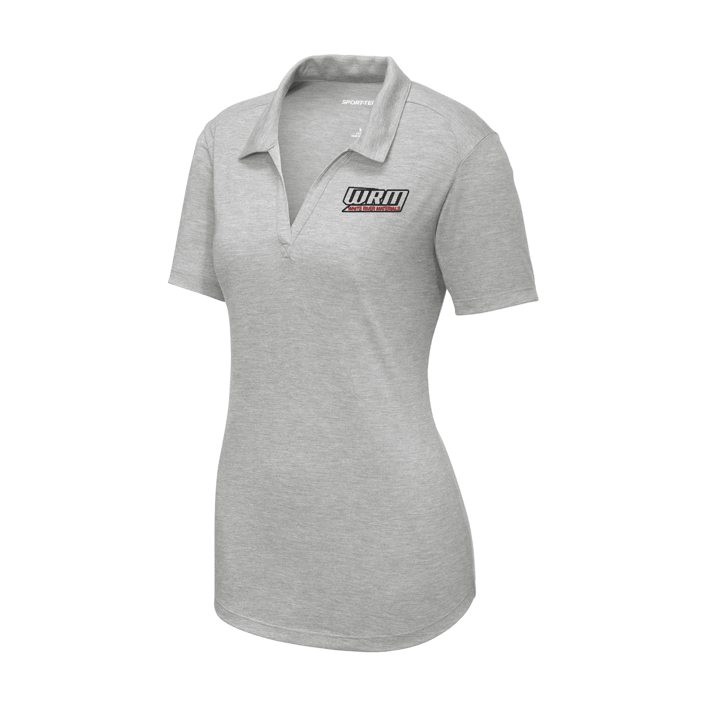 Sport-Tek Ladies PosiCharge  Tri-Blend Wicking Polo - WRM