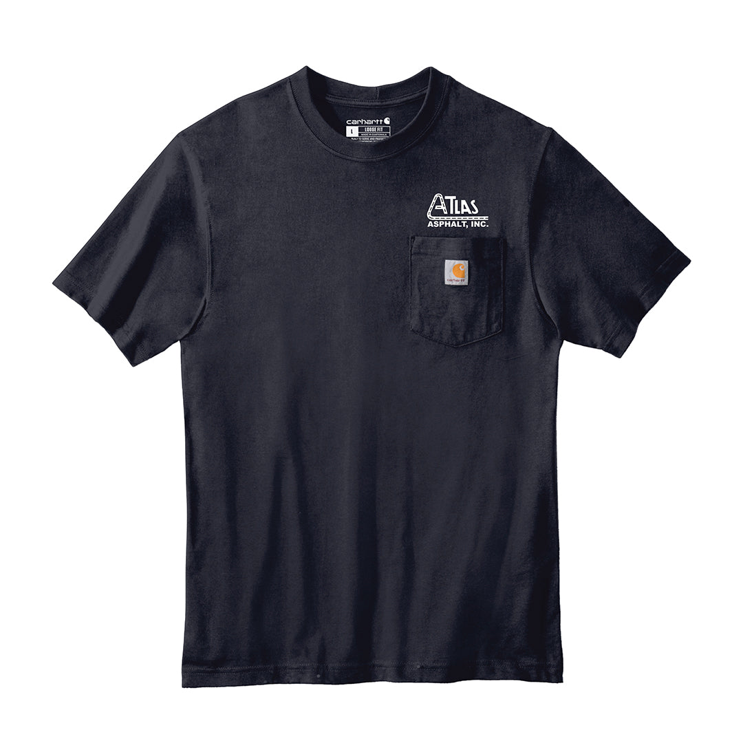 Carhartt Tall Workwear Pocket Short Sleeve T-Shirt - Atlas