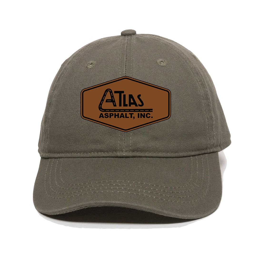 Outdoor Cap Garment Washed Cotton Twill Patch Hat - Atlas