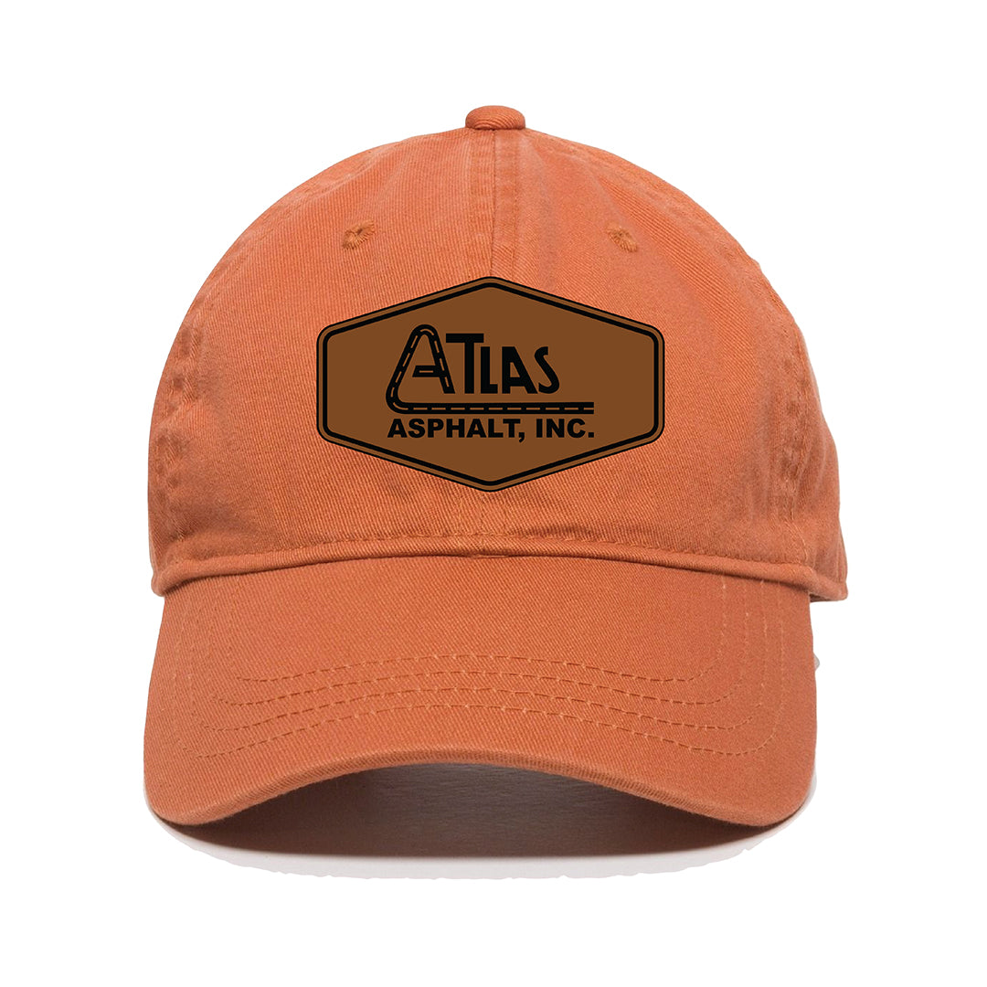 Outdoor Cap Garment Washed Cotton Twill Patch Hat - Atlas