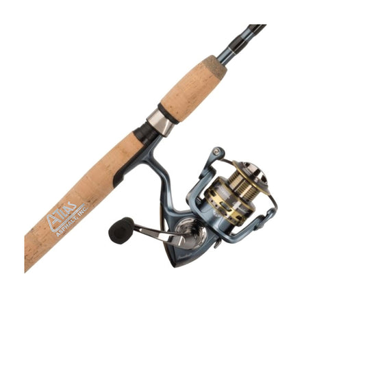 President Spinning Combo 2pc 6ft 6in 25 Reel - Atlas