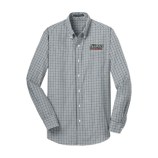 Port Authority Long Sleeve Gingham Easy Care Shirt - WRM