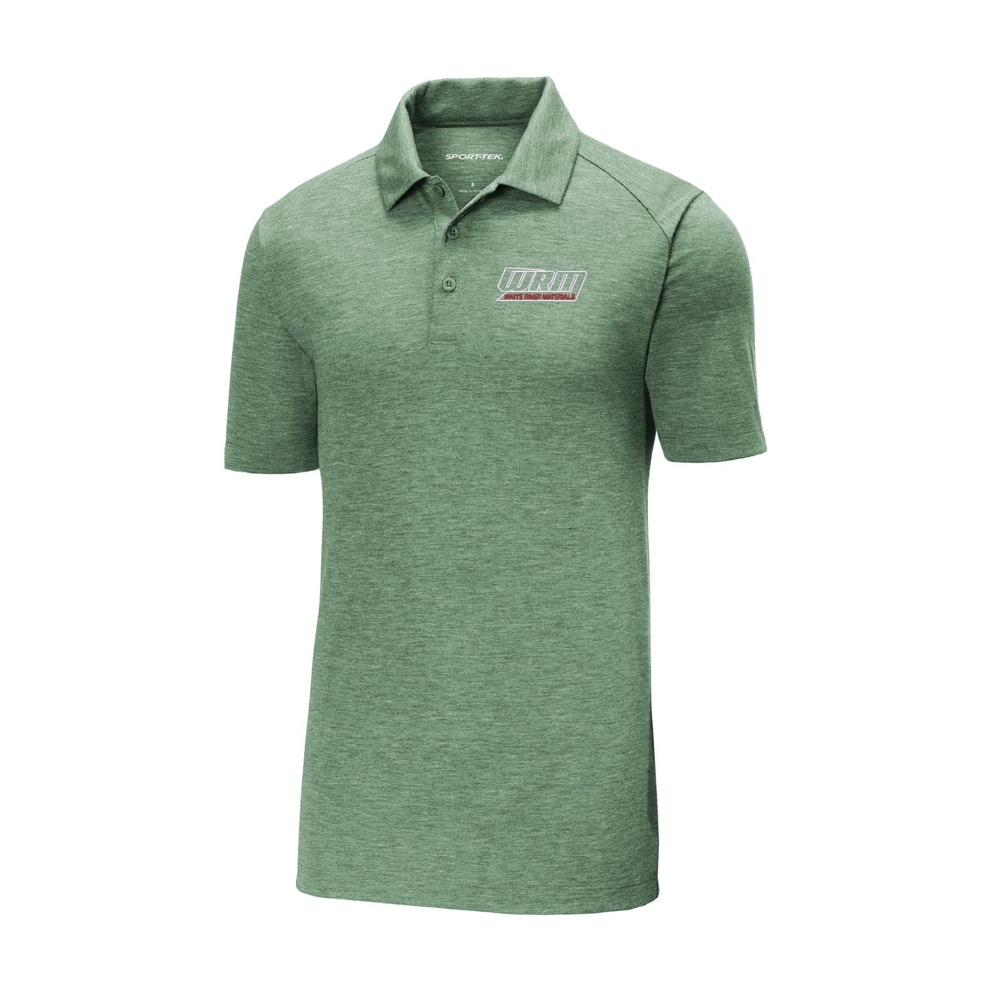 Sport-Tek PosiCharge Tri-Blend Wicking Polo - WRM