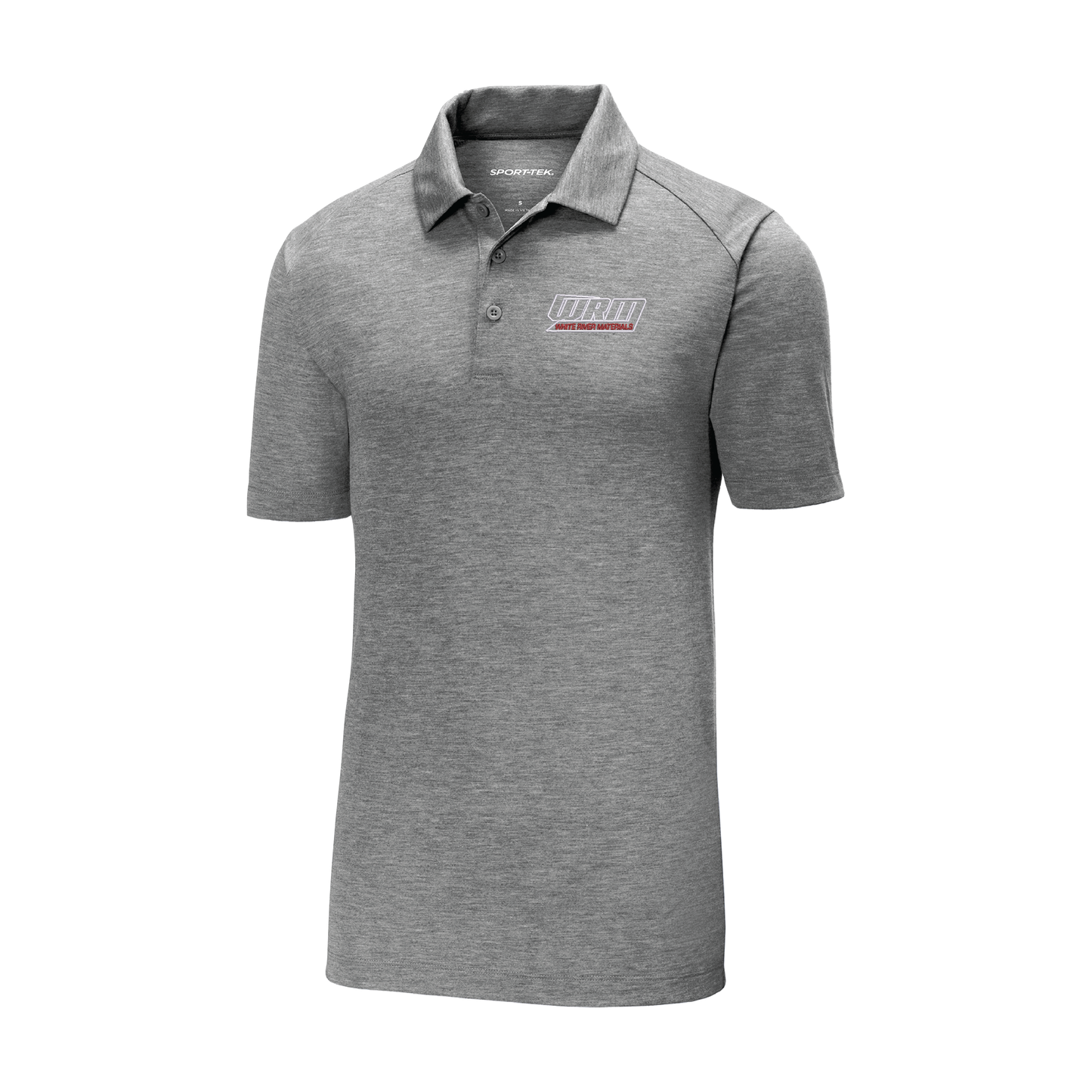 Sport-Tek PosiCharge Tri-Blend Wicking Polo - WRM