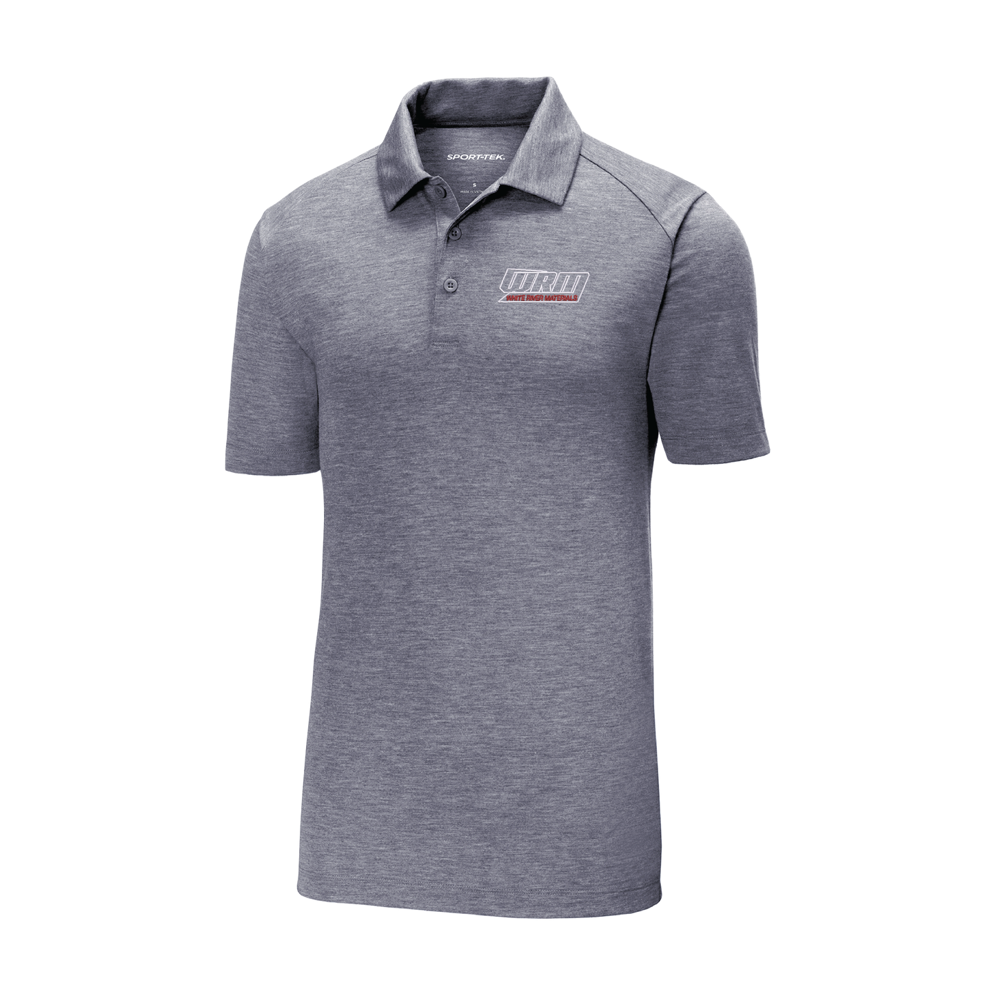 Sport-Tek PosiCharge Tri-Blend Wicking Polo - WRM