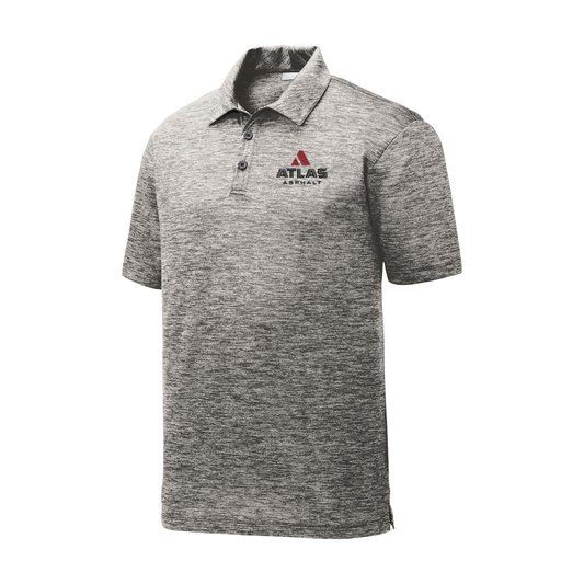 Sport-Tek® PosiCharge® Electric Heather Polo - Atlas