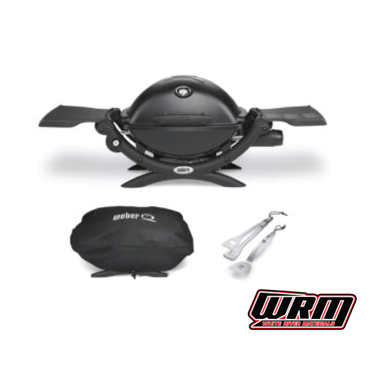 KIT Q1200 w/ Cover + 2pc Tools - Black - WRM