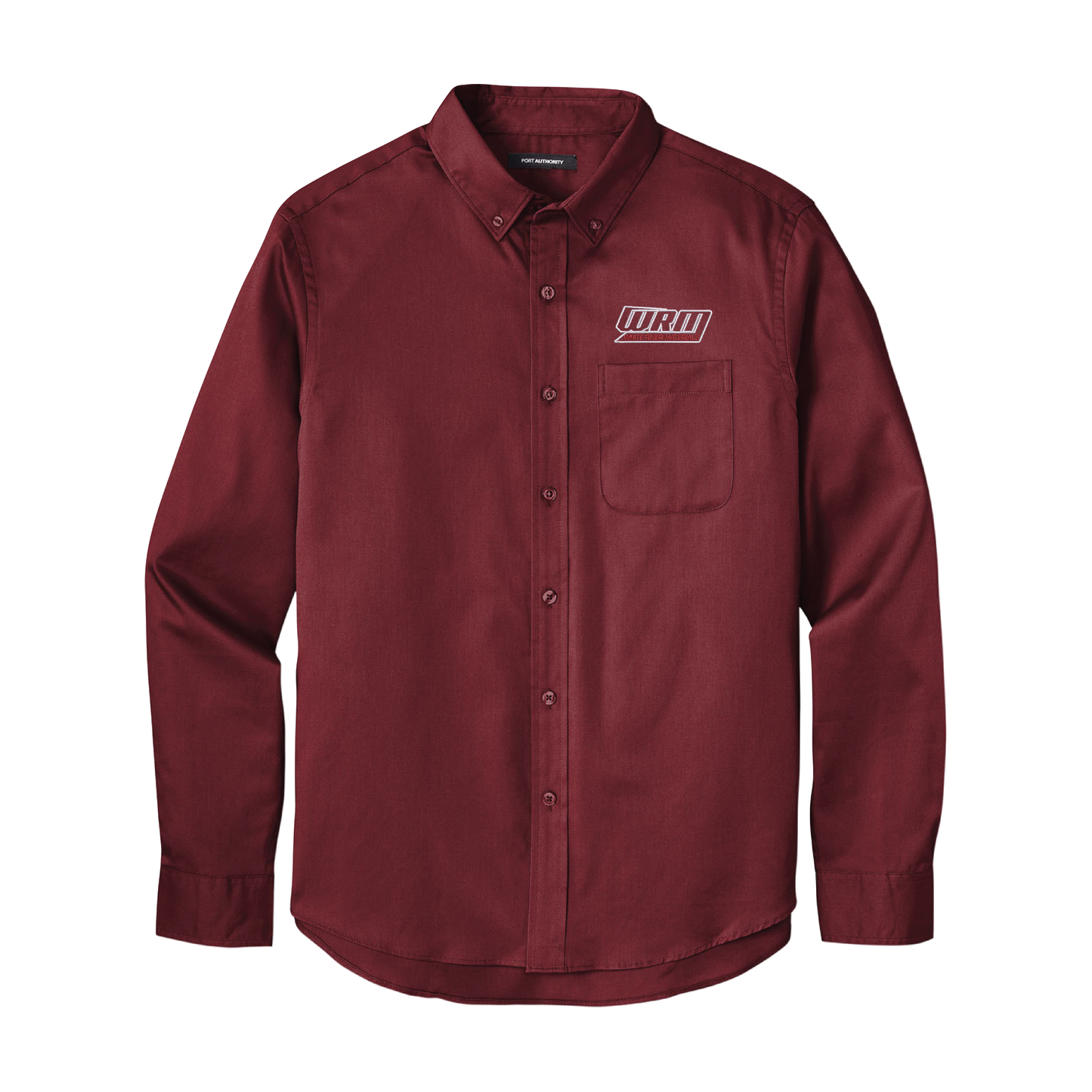 Port Authority Long Sleeve SuperPro React Twill Shirt - WRM