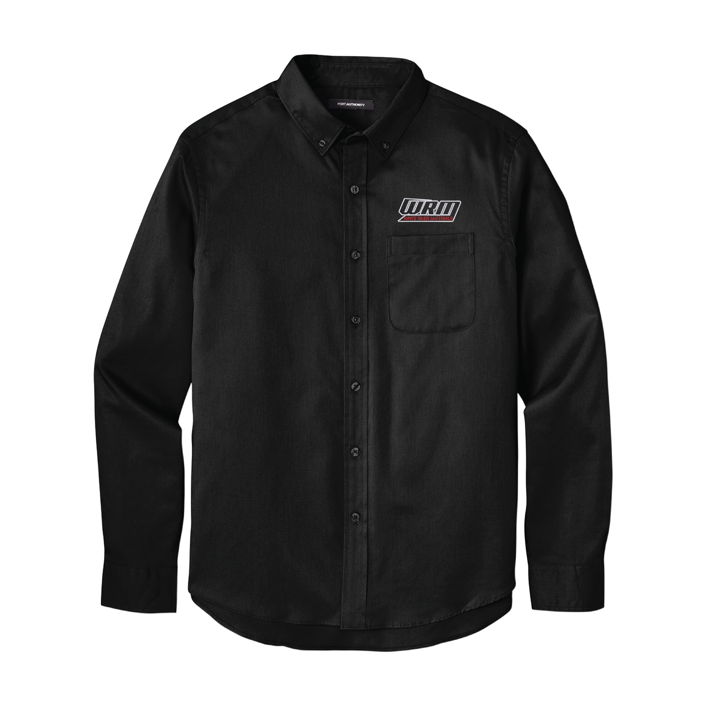 Port Authority Long Sleeve SuperPro React Twill Shirt - WRM