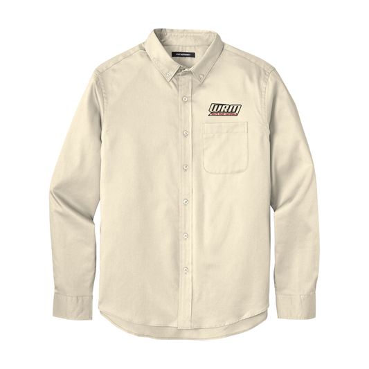 Port Authority Long Sleeve SuperPro React Twill Shirt - WRM