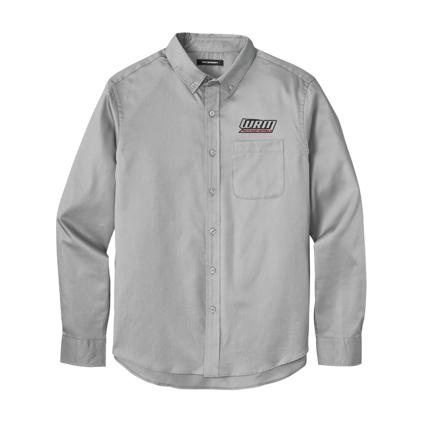 Port Authority Long Sleeve SuperPro React Twill Shirt - WRM