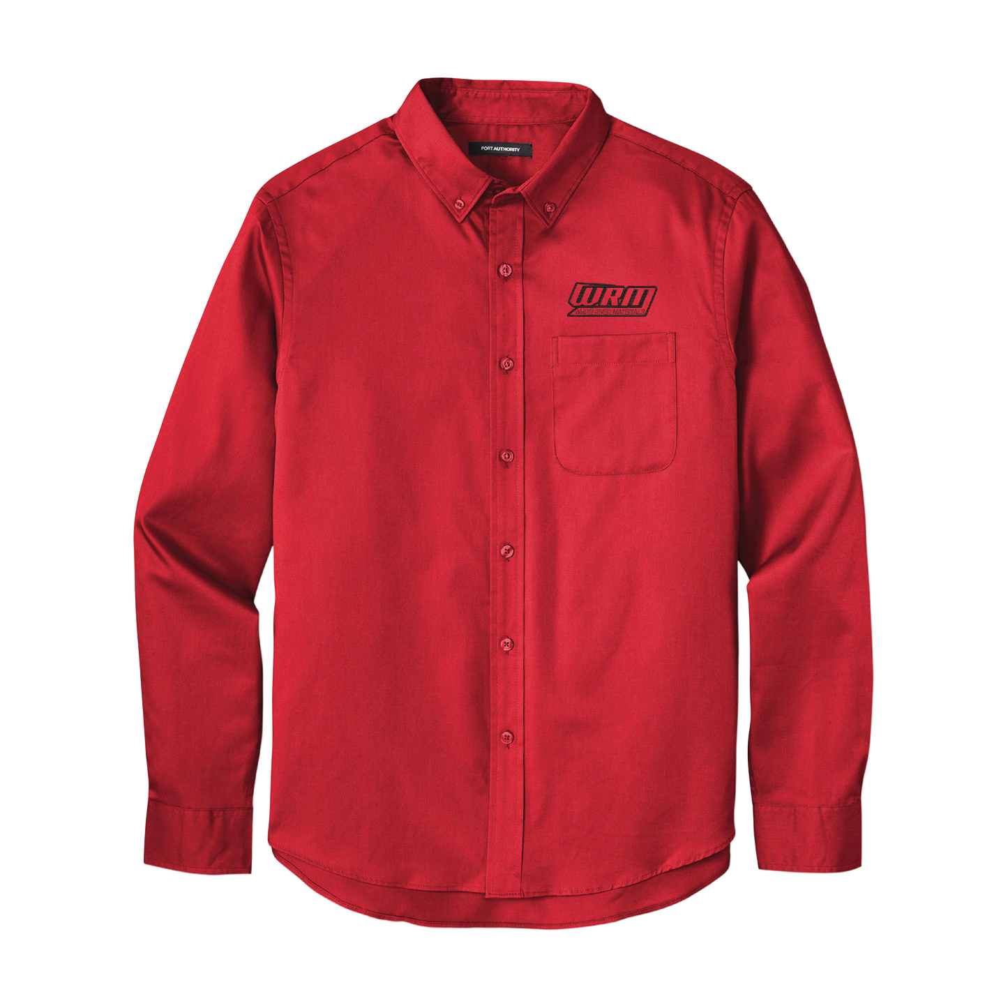 Port Authority Long Sleeve SuperPro React Twill Shirt - WRM